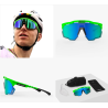 Scicon Sports Occhiali Aeroshade Kunken Green Fluo Multimirror Green