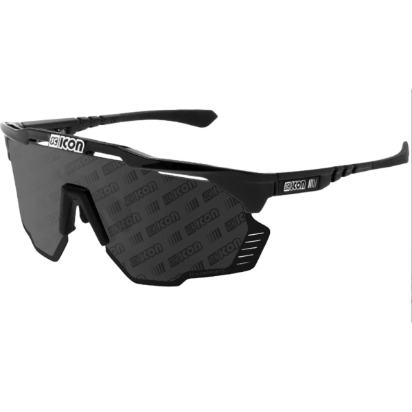 Scicon Sports Aeroshade Kunken Goggles Black Gloss Multimirror Silver