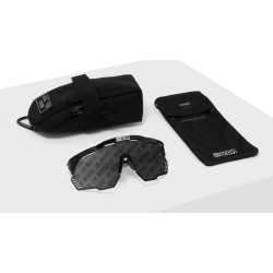 Scicon Sports Occhiali Aeroshade Kunken Black Gloss Monogram Silver