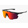 Scicon Sports Aeroshade Kunken Black Multimirror Glasses Red