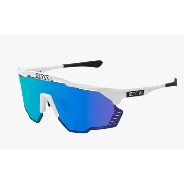 Scicon Sports Aeroshade Kunken Goggles Black Gloss Multimirror Silver