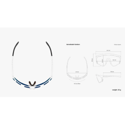 Scicon Sports Occhiali Aeroshade Kunken White Multimirror Blue