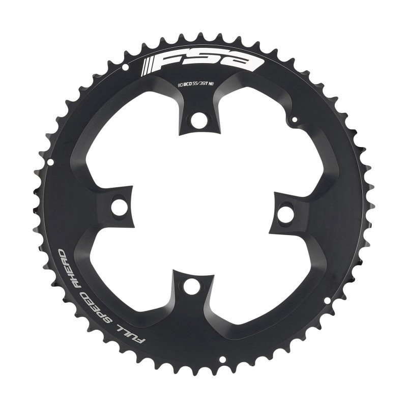 FSA Slk/PowerBox carbon ABS Rear Sprocket bcd 110 D.54 4F N11 2x WA100 black