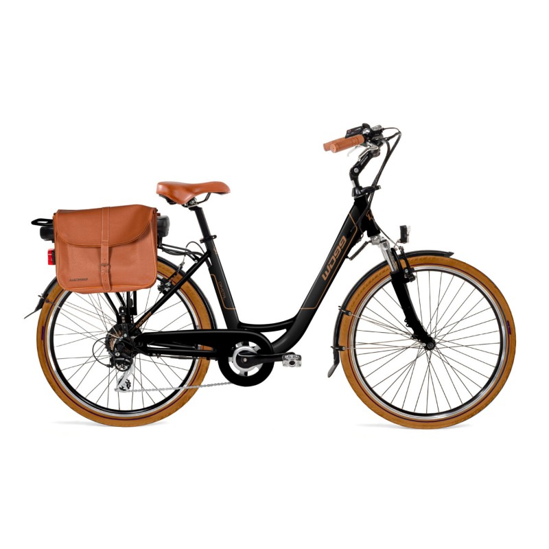 WD99 E-CITY BIKE CRYSTAL RETRO 26" + FREE LEATHER BAG
