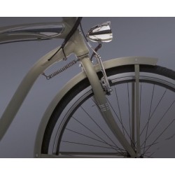 Wd99 26" Retro E-City Cruiser Bike + Free Leather Bag