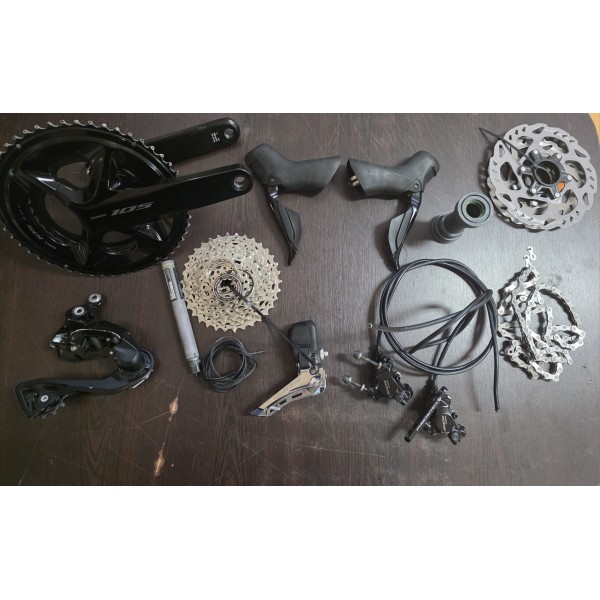 Shimano Gruppo 105 Di2 Disc 12v - Seminuovo