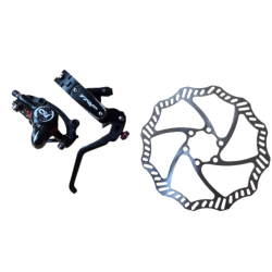 Trp Kit Freni A Disco Dash 160mm Ant+Post Nero