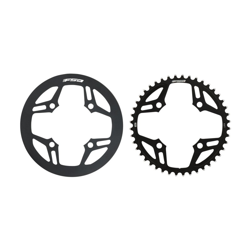 FSA Brose/trekking chainring D.44 with 2 chainguards W1119/W1021+ chainguard WB314