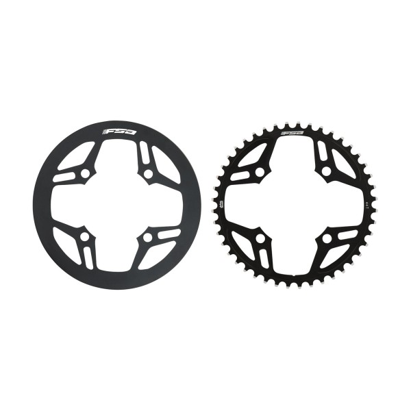 FSA Brose/trekking chainring D.44 with 2 chainguards W1119/W1021+ chainguard WB314