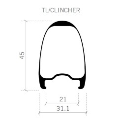 copy of Vision Metron 45 RS SL DB Wheels