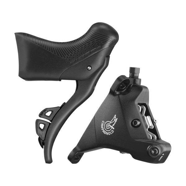 Campagnolo Comando Ergopower DB DX Super Record S WRL 12v. + pinza post. per dischi da 140/160