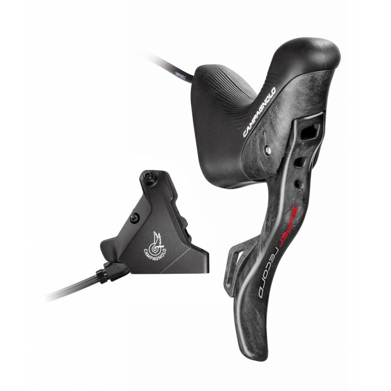 Campagnolo Stock Ergopower DB Dx Super Record EPS 12v. control + Rear caliper 160 w/oil