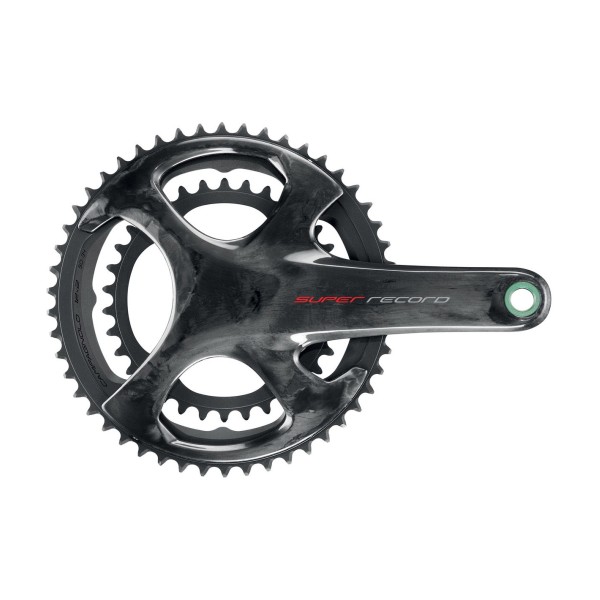Campagnolo Guarn. Super Record Ultra-Torque TI Carbon 12s.