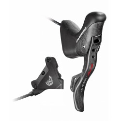 Campagnolo Comando Ergopower DB Sx Super Record EPS 12v. + Pinza Post. 140 c/olio