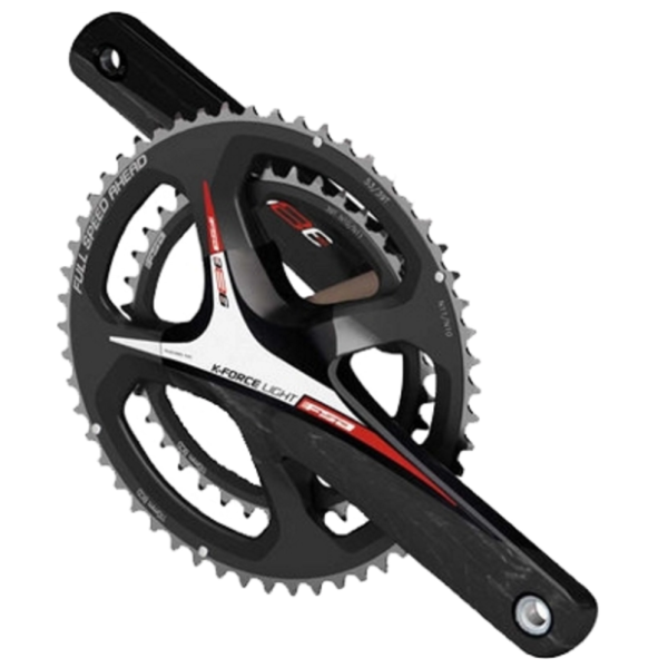FSA K-Force Light Carbon BB386-EVO Crankset Black/Red