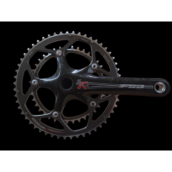 Fsa Guarnitura SLK Carbon Crankset W/MegaExo ITA BB