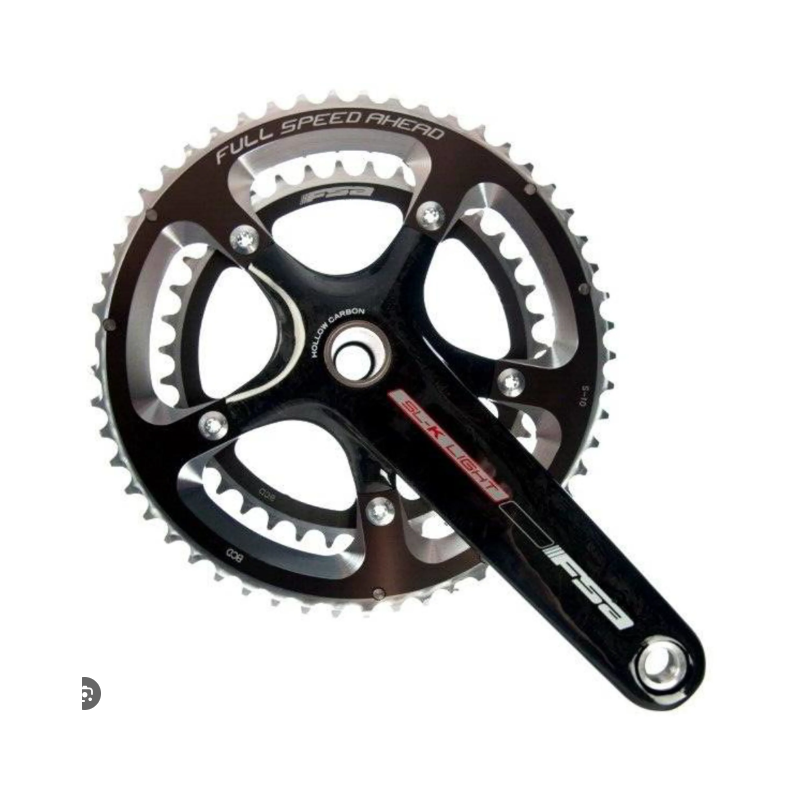 Fsa Guarnitura SLK Light  W/MegaExo Nero