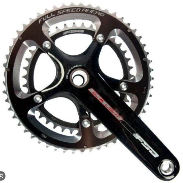 Fsa SLK Light W/MegaExo Crankset Black