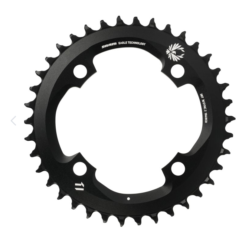 Sram Eagle 104mm X-SYNC 2 Chainring CR-XSNC-104-B1 Aluminum Black