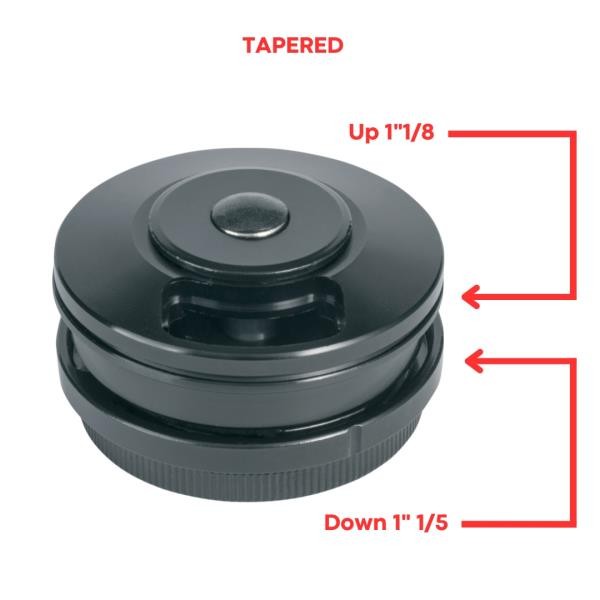 Skuad Semi-Integrated Headset 51.8-28.6 for Tapered Int. cables 1"1/8 - 1"1/5