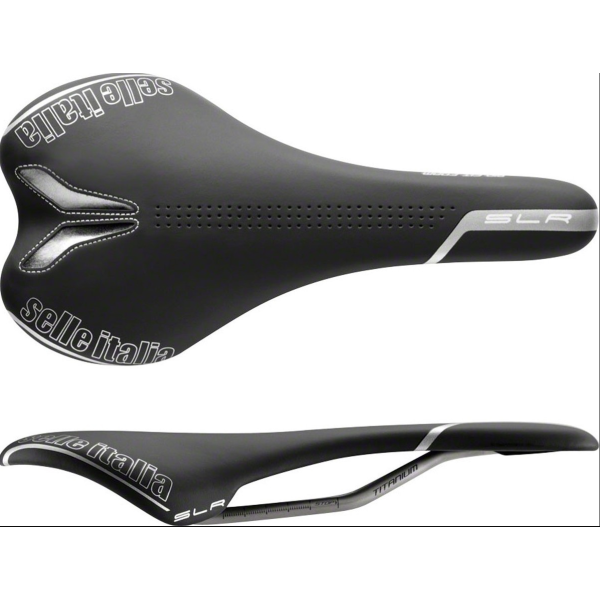 Selle Italia SLR Titanium S1 Black/Grey