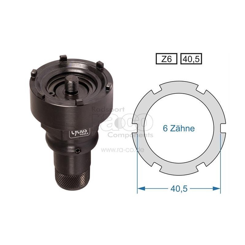 Cyclus Tools Mounting the pinion ring nut Continental 48V Revolution