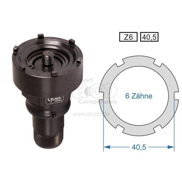 Cyclus Tools Montaggio ghiera pignone Continental 48V Revolution