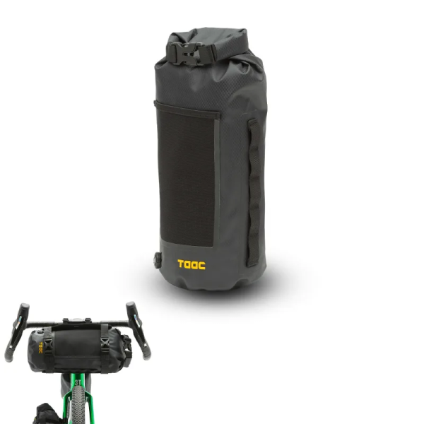 Taac Handlebar Roll Paac 6L Gravel Bag Black