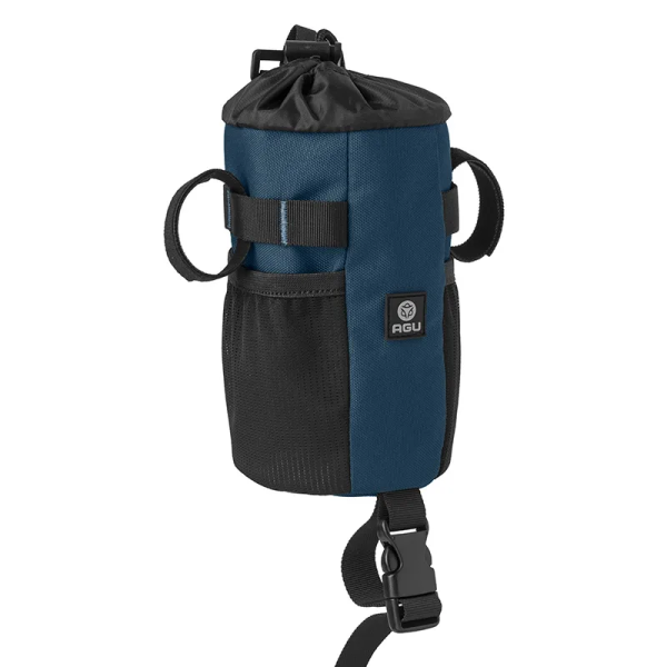 AGU Handlebar Bag Venture 9x16x9cm Canvas Snack-Pack Blue 1lt