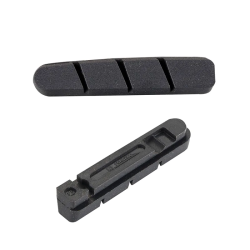 ASHIMA Pattini Freno 55mm 4 in 1 Corsa Nero largo per cerchi in Carbonio