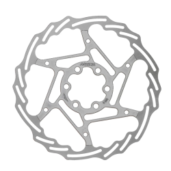 ASHIMA Brake Disc ARO-19 140mm x 79gr Silver 6-hole connection