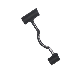 ASHIMA Post-Mount Brake Caliper Adapter Diameter: +40mm Black