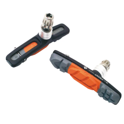 ASHIMA 72mm MTB Lite Brake Pad Holder in Black Aluminum with Steel Nut