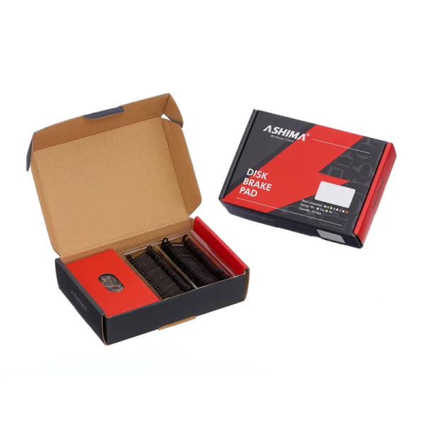 ASHIMA Pastiglie Semimetalliche per impianto ELIXIR/XX/AXS/AVID (OEM BOX 25cp)