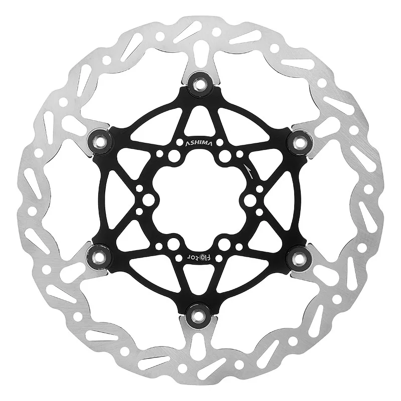 ASHIMA Disco Freno Flottante FLO-TOR Evolution 203mm X 180gr Nero - 6 fori