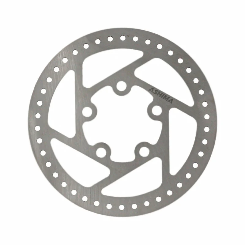 ASHIMA Brake Disc for Electric Scooter 110mm Silver 5 holes connection