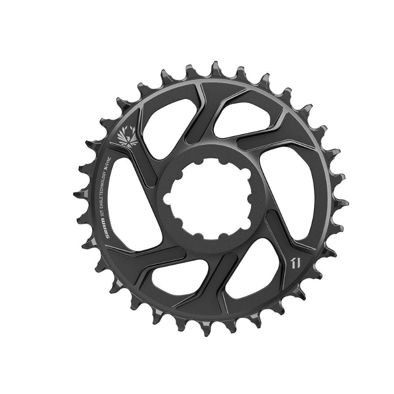 Sram Corona Direct Mount St X-sync Eagle 34D 11/12v. 3mm Offset Boost Acciaio Nero