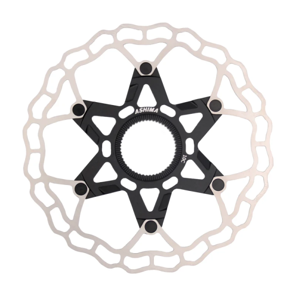 ASHIMA Brake Disc ARO-10 140mm x 79gr Double anima Black - Center Lock