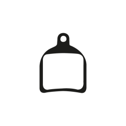 ASHIMA Semimetallic Pads for MONO TRAIL HOPE implant