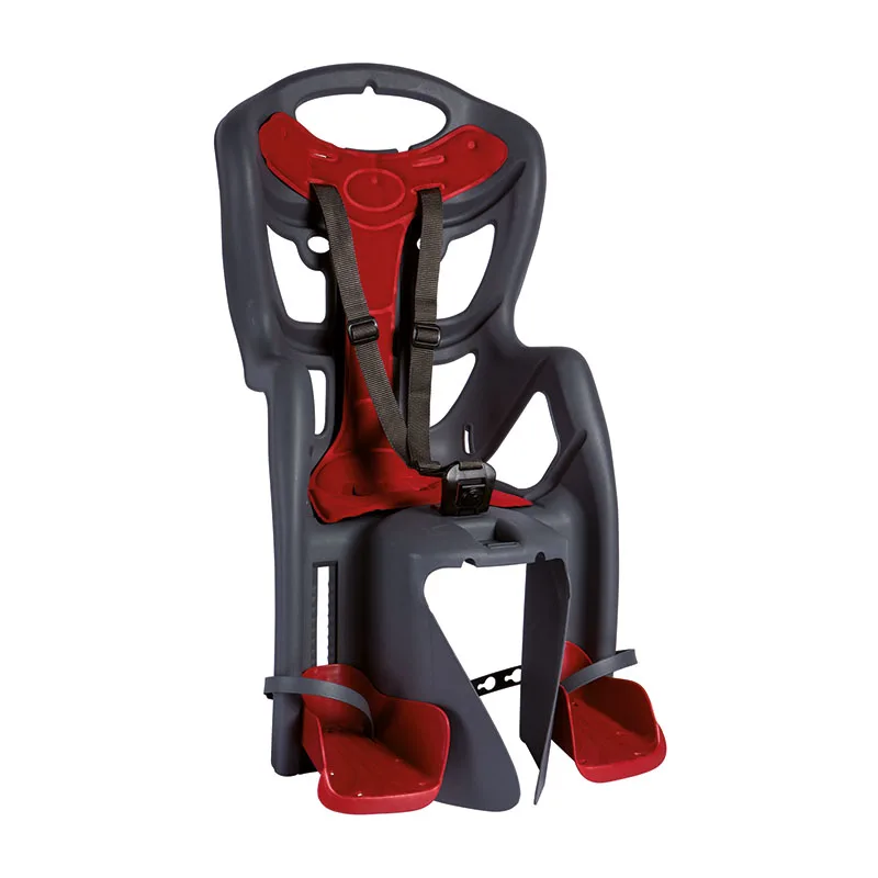 Bellelli Seggiolino Posteriore PEPE Industrial Attacco Portapacchi Grigio Scuro