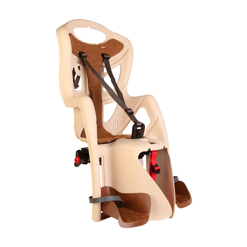 Bellelli Rear Seat PEPE Attachment to Cream Luggage Rack