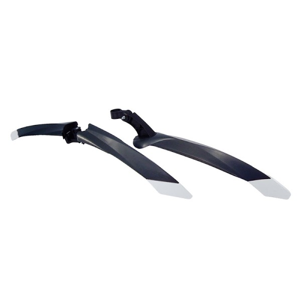 Bellelli Mudguard 24/26" MTB ZIP Front+Rear Black/Grey (Pair)