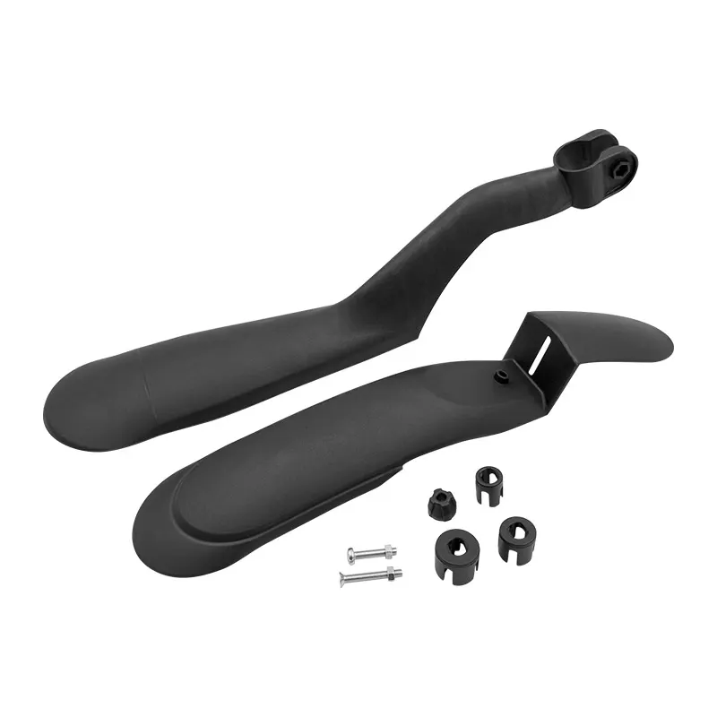 Bellelli Parafango Junior 16/20" Anteriore+Posteriore in Plastica Nero (Coppia)