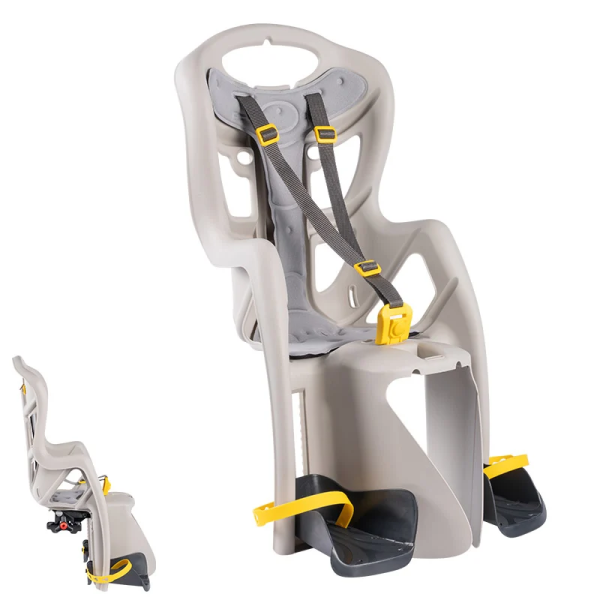 Bellelli Rear Seat PEPE Industrial Luggage Rack Attachment Light Grey