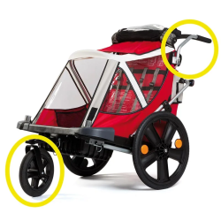 Bellelli B-TRAVEL Urban Conversion Kit for Wheel 12 + Grab Bar