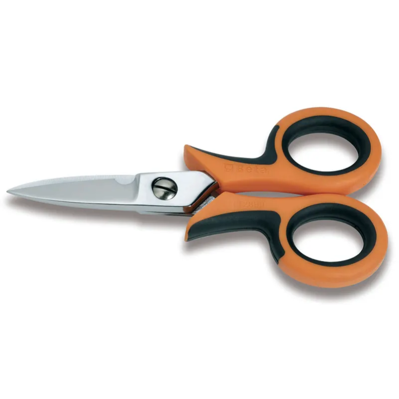 Beta Electrician's Scissors with Straight Blades 50mm