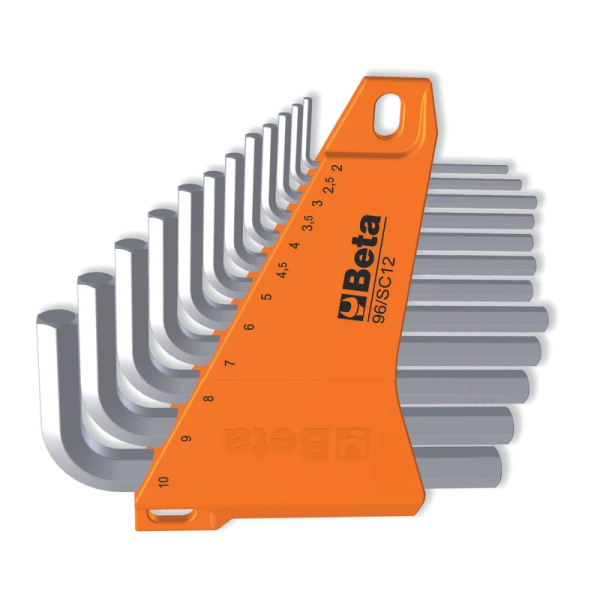 Beta KIT Hex Wrenches 12PCS from 2 to 10mm