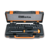 Beta KIT Wrench+Ratchet+Accessories 62 Pieces