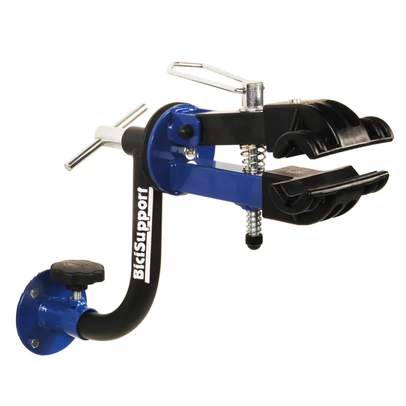 BiciSupport Morsa Girevole 20x10cm Fissaggio a Parete per Manutenzione