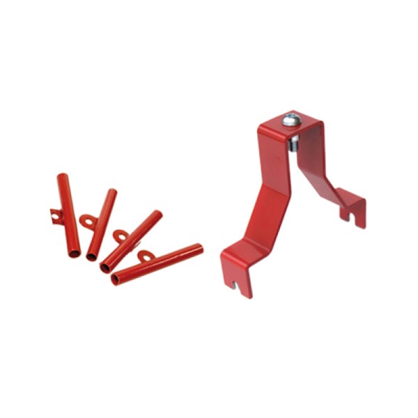 bicisupport Rear Axle Adapters Red